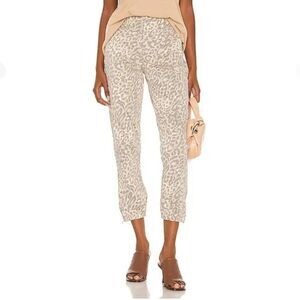 New Paige Mayslie Jogger Pants in Tortoise Shell Cheetah size 29